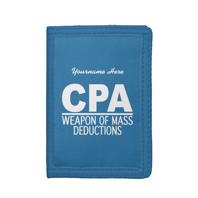 CPA custom color wallets (Front Vertical)