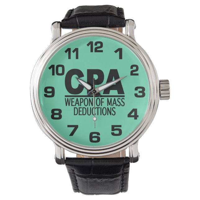 CPA custom color watches (Front)
