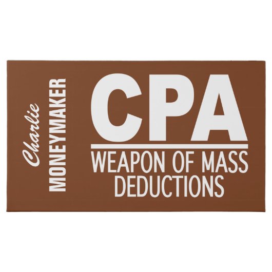 CPA custom name & color chocolate box (Front)