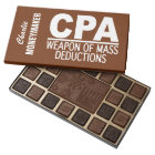 CPA custom name & color chocolate box