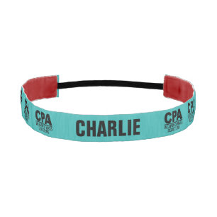 CPA custom name & color head band