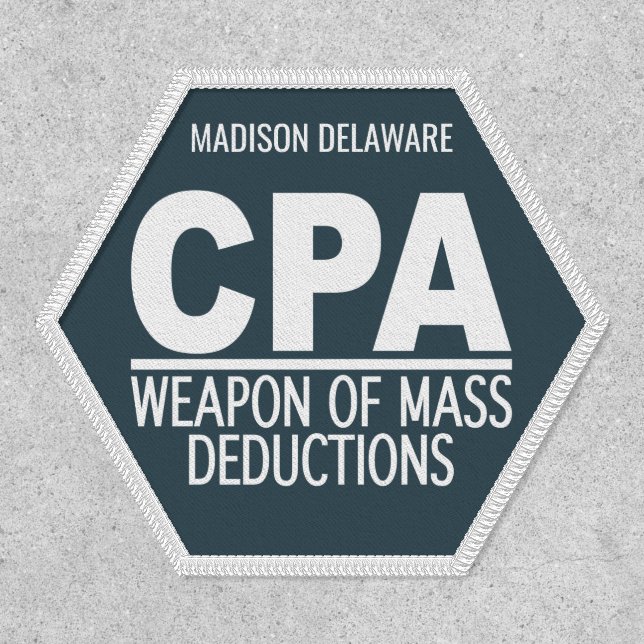 CPA custom name & color Patch (Front)