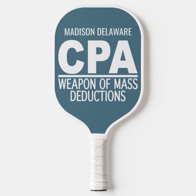CPA custom name & color Pickleball Paddle (Front)