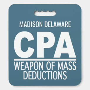CPA custom name & color Seat Cushion