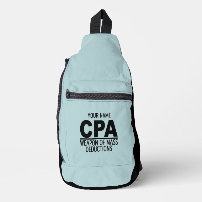 CPA custom name & color Sling Bag (Front)