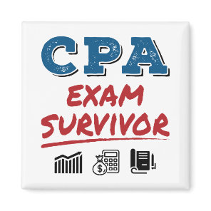 CPA Exam Survivor Magnet