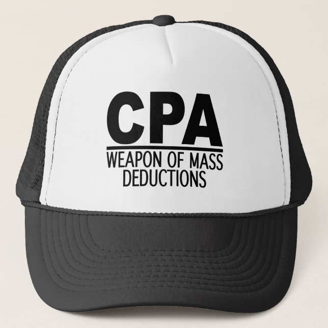 CPA hat - choose color (Front)