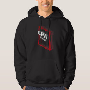 CPA Job Title Appreciation Retro Hoodie