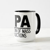 CPA mug – choose style & color (Front Right)