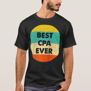 CPA Shirt  Best CPA Ever Raglan Baseball Tee