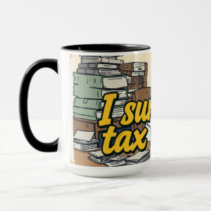 CPA Tax Season Survival Coffee Loading Mug