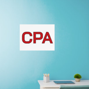 Cpa Wall Decal
