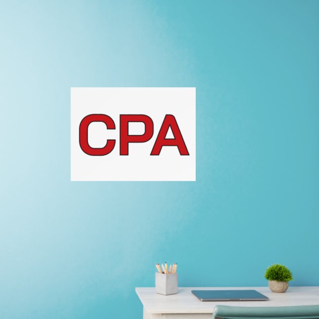 Cpa Wall Decal (Home Office)