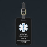 CPAP or Medical Alert Carry On Luggage Tag<br><div class="desc">I made this to put on my CPAP to make it easier to get it through TSA screenings. Maybe it will help someone else. Your mileage may vary. Some airlines still require that you call them ahead of time to get your medical equipment on board without a hassle, but having...</div>