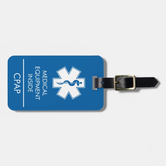 cpap-or-medical-alert-carry-on-luggage-tag-zazzle