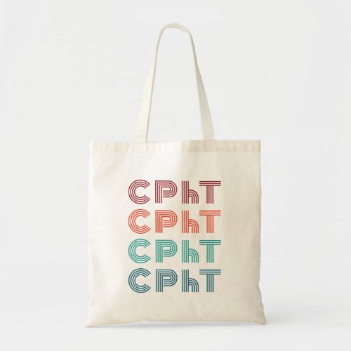 CPhT Certified Pharmacy Technician Pharma Tech Tote Bag