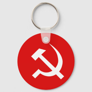CPI-flag communist party of India Keychain