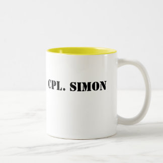 Cpl. Simon mug
