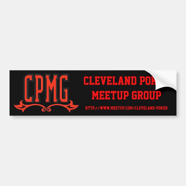 CPMG Bumper Sticker (Front)