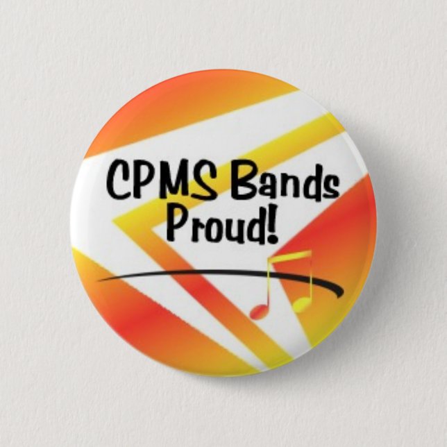 CPMS Bands Proud! Button (Front)