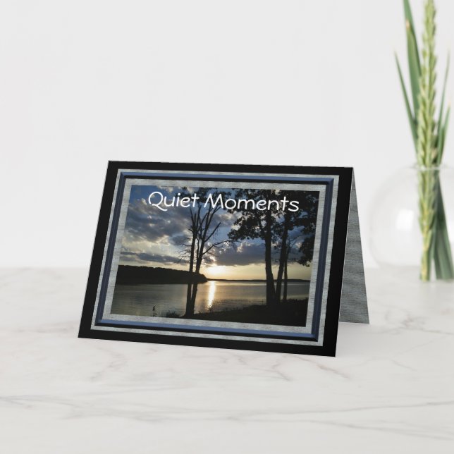 Cpnsunset#1-customize any occasion card (Front)