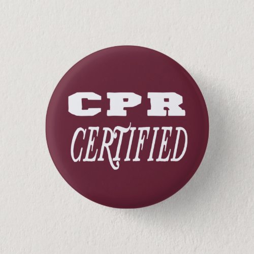 cpr certified gift button