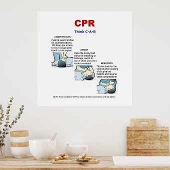 CPR - Poster | Zazzle