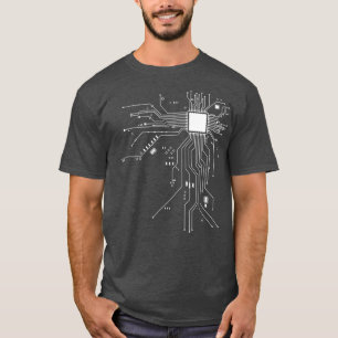CPU Processor Circuit Diagram T-Shirt
