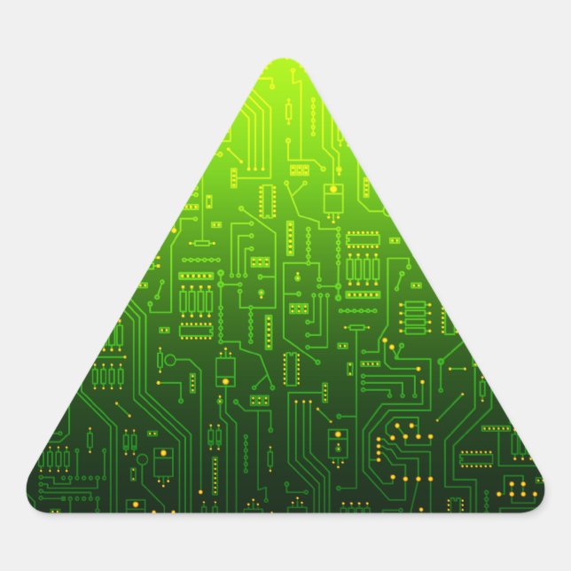 cpu triangle sticker (Front)