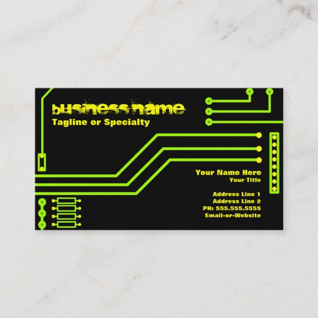 cpu v.3 business card (Front)