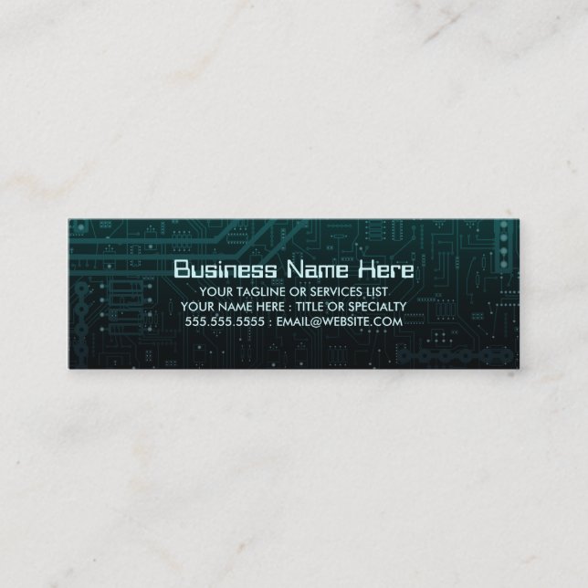 cpu v.3 mini business card (Front)