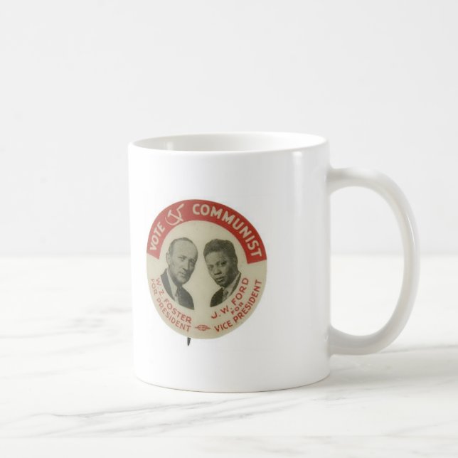 CPUSA Foster/Ford 1932 Presidential Election Mug (Right)