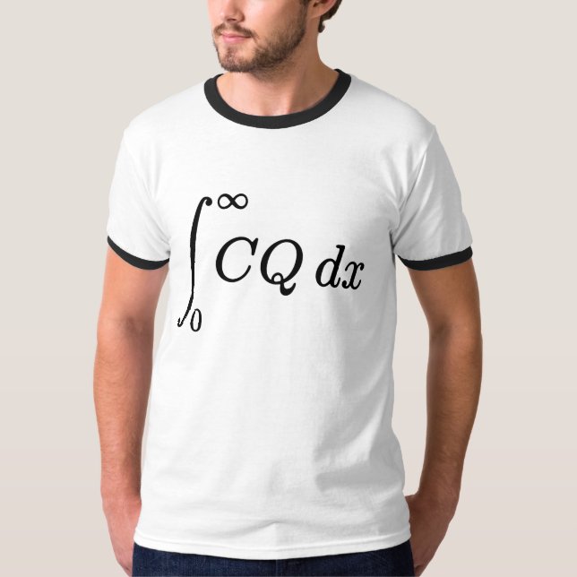 CQ DX Integral Ham Radio T-Shirt (Front)