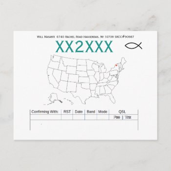 Cq Qsl Lovers Got A Good One Here! Postcard by hamgear at Zazzle