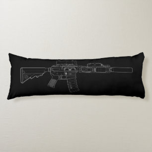 CQBR MK18 Mod 0 Black Body Pillow