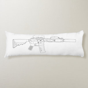 CQBR MK18 Mod 0 Body Pillow