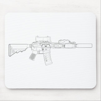 CQBR MK18 Mod 0 Mousepad