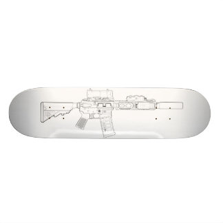 CQBR MK18 Mod 0 Skateboard Deck