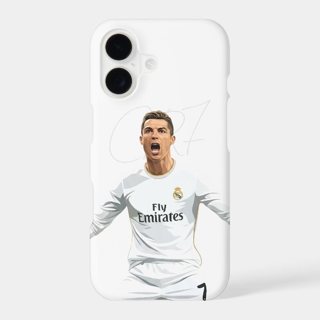 CR7 Cristiano Ronaldo iPhone Case (Back)