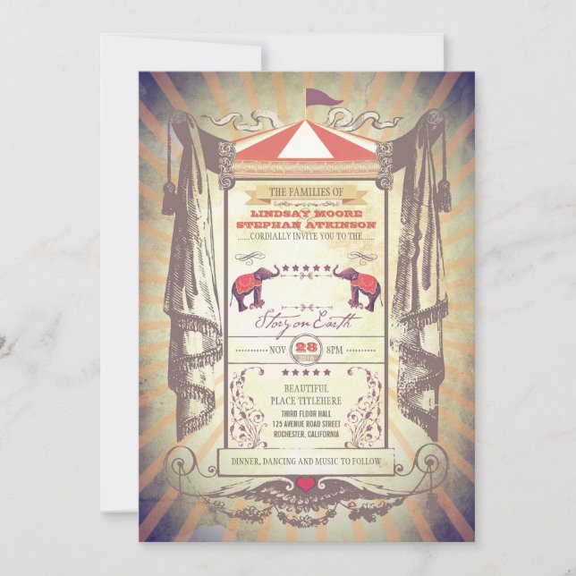 cr circus invitation (Front)