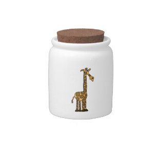 CR- Funny Giraffe Cookie Jar
