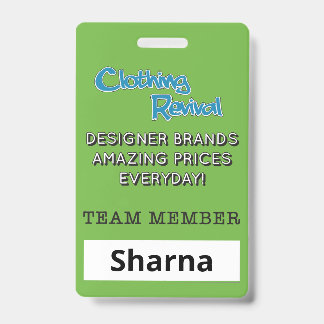 CR Name Badge