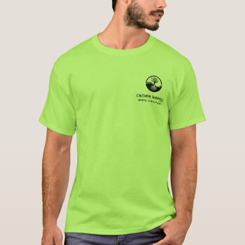 CR Zen Center yin_yang oak tree with Buddha quot T_Shirt