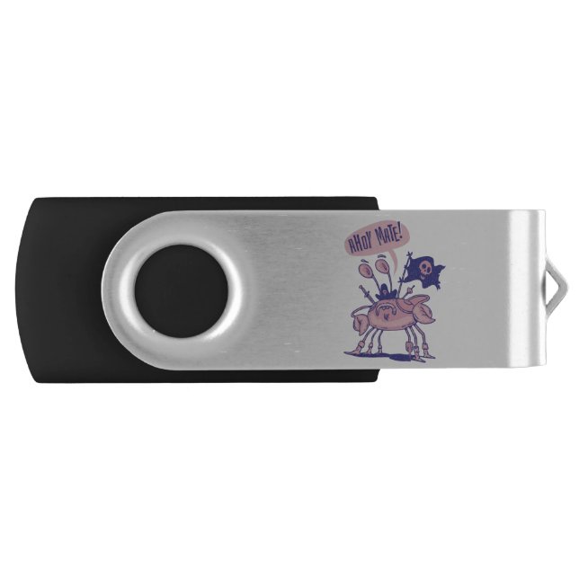 Crab Animal Pirate Flash Drive (Front)
