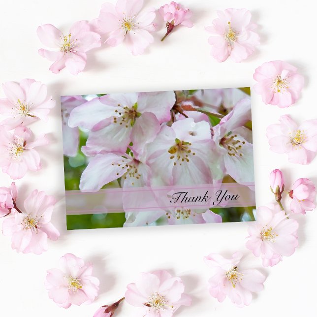 Crab Apple Blossoms Thank You for your Sympathy Card (Creator Uploaded)