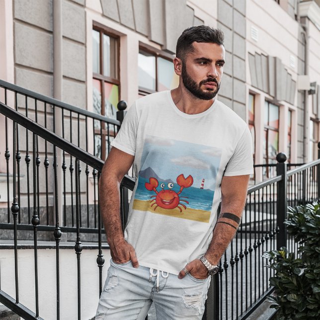 Crab At The Seashore T-Shirt (Creator Uploaded)