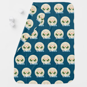crab baby blanket
