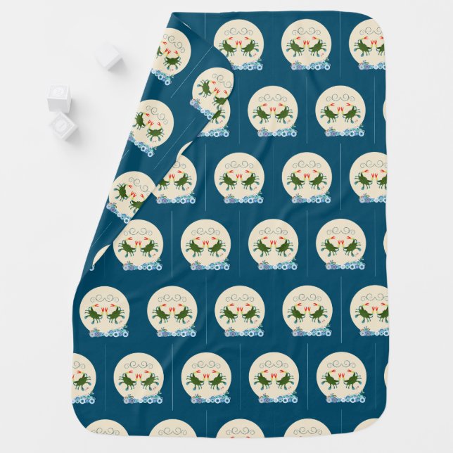 crab baby blanket (In Situ)