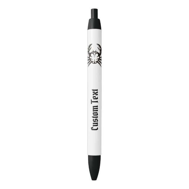 Crab Black Pen (Front Vertical)