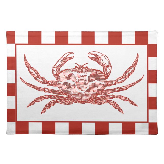 Crab Boil Cloth Placemat (Front)